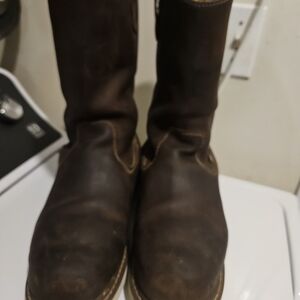 Men's Rugged Dark Brown Boots
